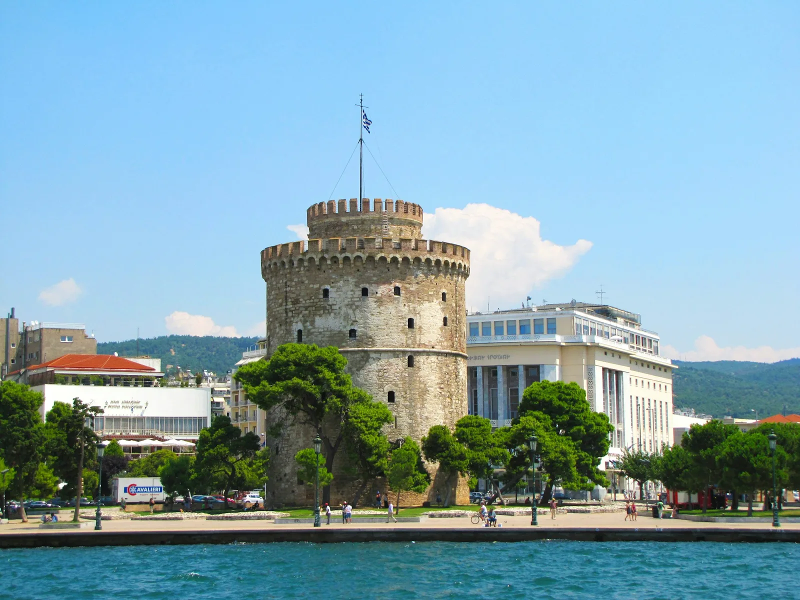 Ο Λευκός Πύργος στη Θεσσαλονίκη